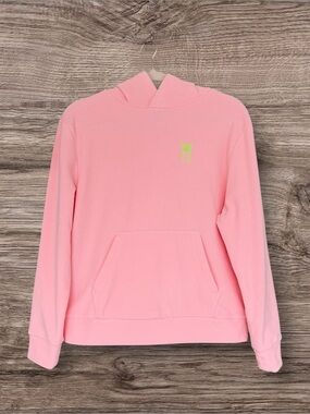 Dudley Stephens Hendrie Hoodie First Blush Pink Terry Fleece XS